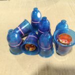 Round Skirt Holder Blue Pack of 20