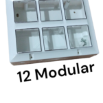 12 Modular Silverline Surface Gang Box MountingBox Pack of 10