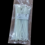 150 mm Nylon Zip Cable Tie White Pack of 100