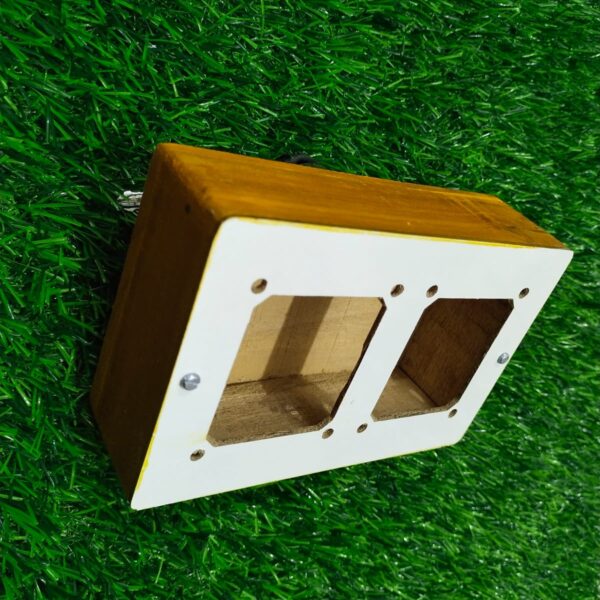 16 A S.P 2Way Wooden Switch board Open Box Pack of 10