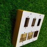 6Way 3+3 Wooden Switch board Open Box Pack of 10