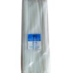 350 mm Nylon Zip Cable Tie White Pack of 100