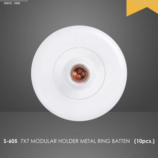 7x7 Round Holder Modular Pack of 10