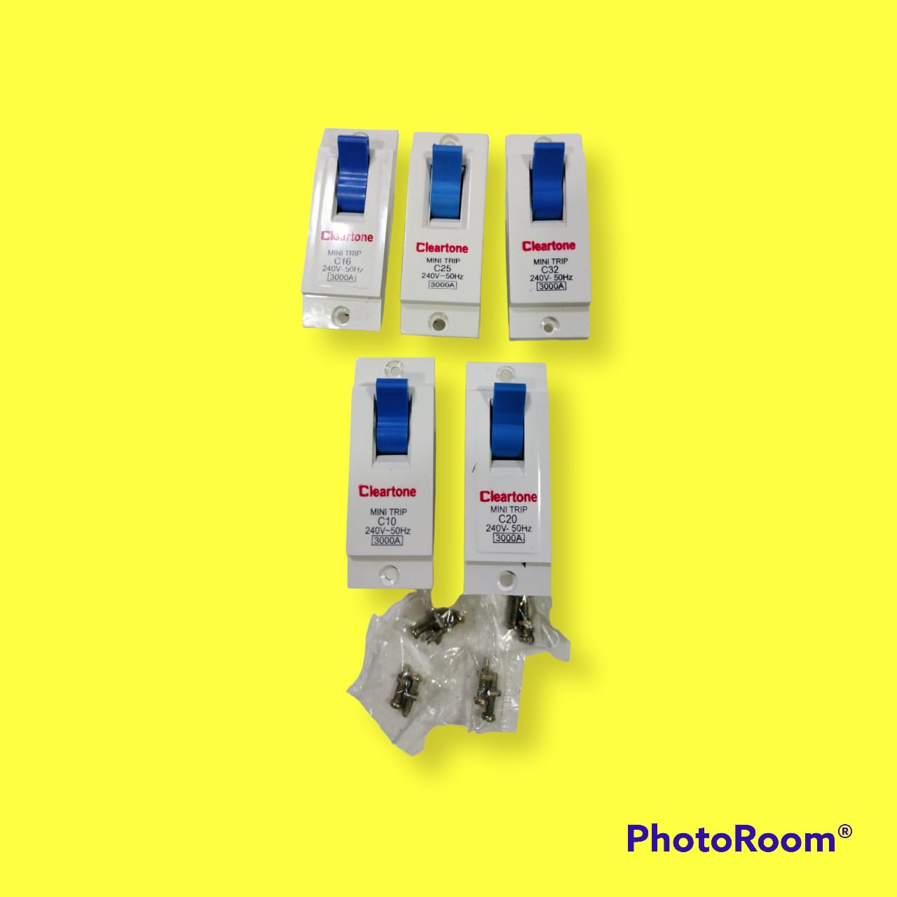 Krishna-ClearTone-Tiny-SP-10A-16A-20A-25A-MCB ClearTone Tiny SP 16A-Mcb Single Screw Type Pack of 12 - Image 1
