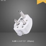 Deluxe 16 Amp 3 Pin Top Pack of 10