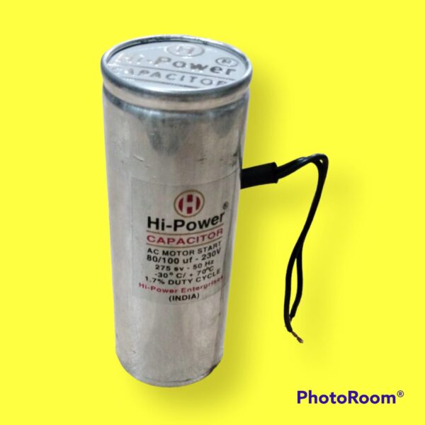 Hi-Power 80x100 MFD Oil Capacitor Pack of 1
