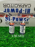 2.50 Mfd Hi-Power/Sparrow Oil Fan Capacitor Pack of 50