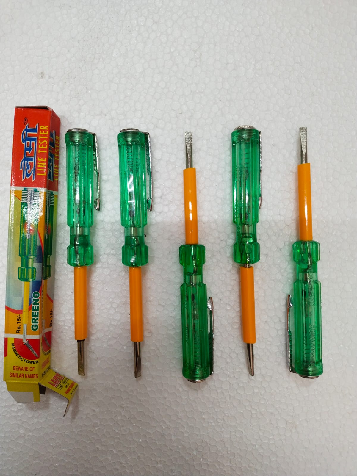Krishna-Lamy-Greeno-Tester Electric Lamy Greeno Line Tester Electrical Pack of 10 - Image 1
