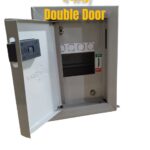4-Way Mcb Double Door Metal Cancelled Box Wall Pack of 1
