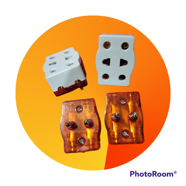 10A 2x5 Premium 5 Pin Flat Multi Plug Color Pack of 20