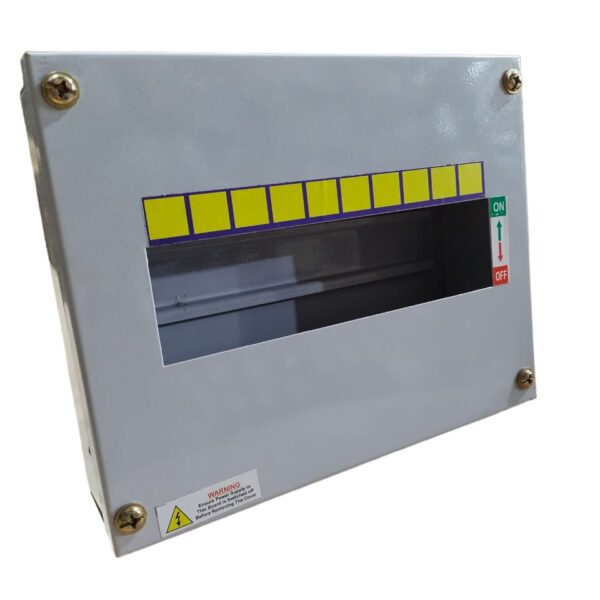 10 Way Mcb Single SPN Metal Box Cancelled Box Pack of 1