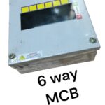 6-Way Mcb Single SPN Metal Box Cancelled Box Pack of 1