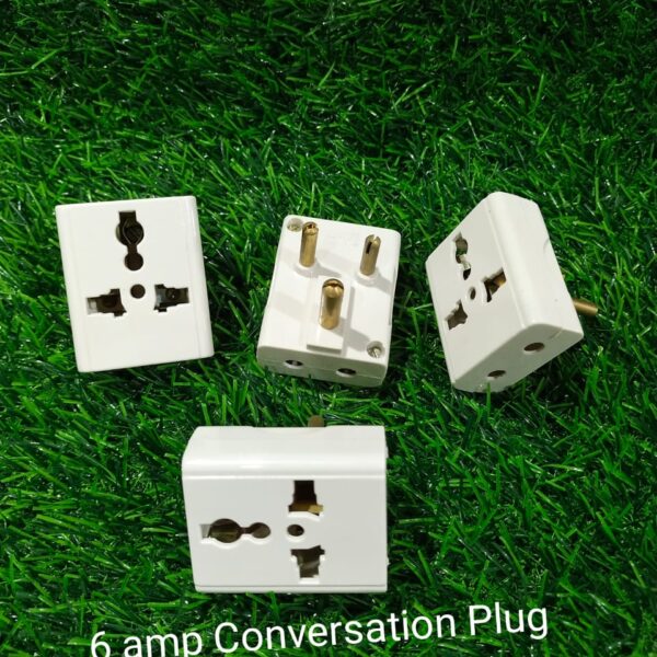 6A Spice Conversation 5 Pin Flat Multi Plug Pack of 20