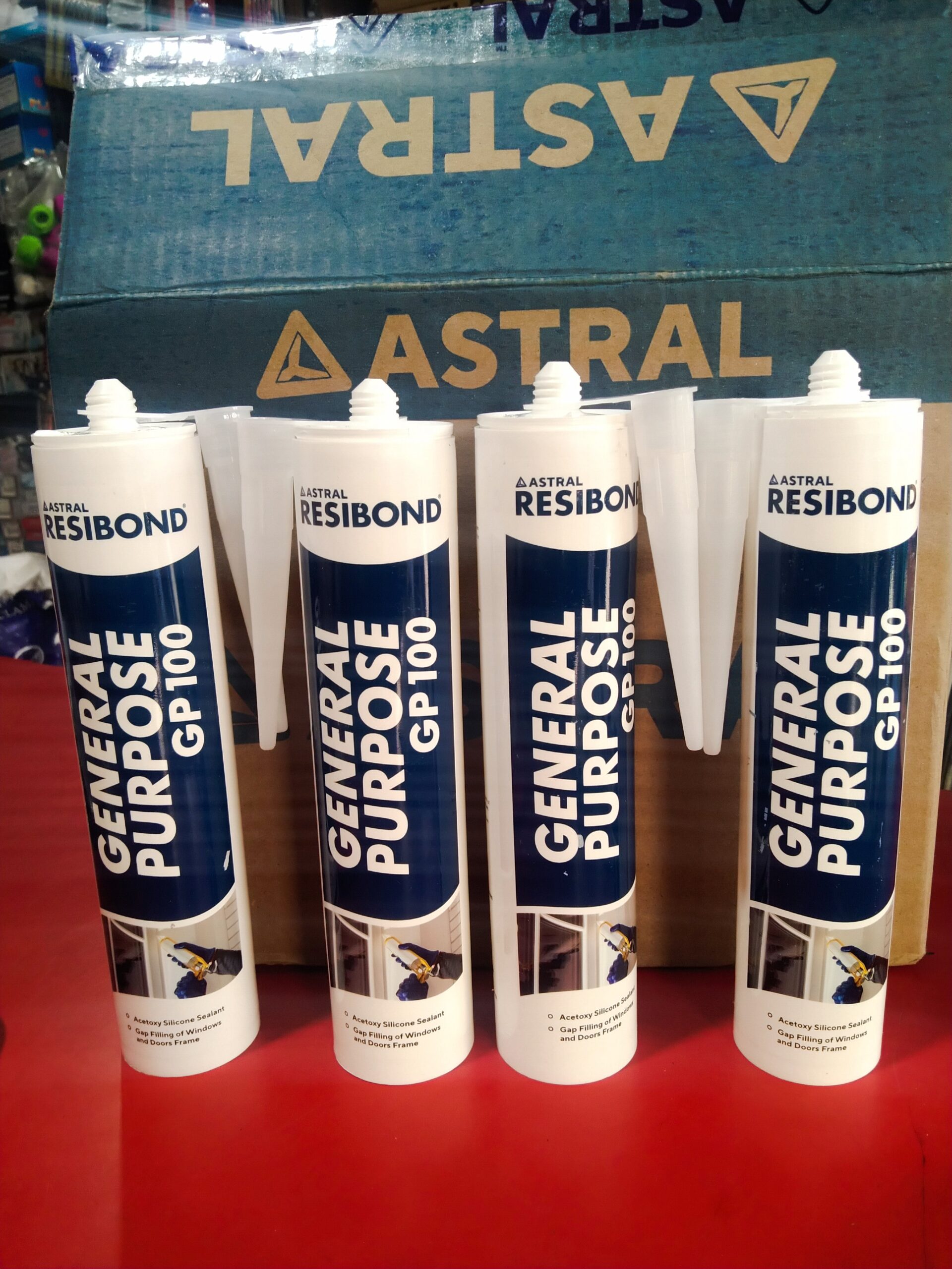 128063 Astral Resibond White Silicon GP 100 260 ml - Image 1