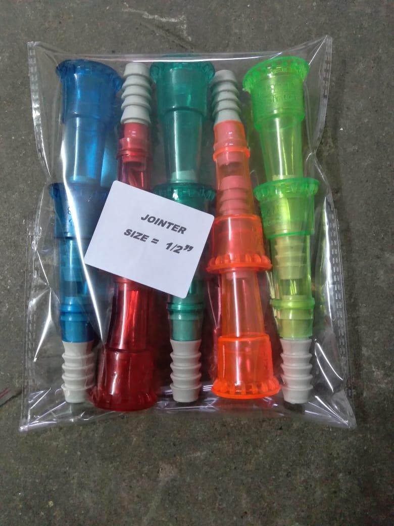 128953.jpg Hose Cennector 12mm 1/2" Water Tap Pipe Jointer 10pic packet - Image 1