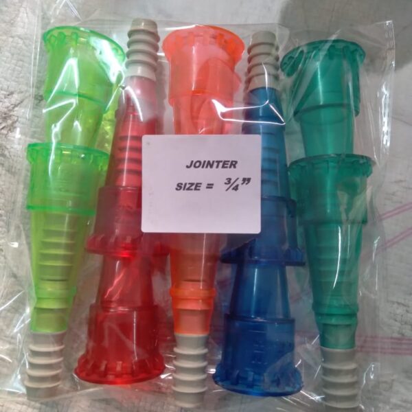Hose Cennector 3/4" 20mm Water Tap Pipe Jointer 10pic packet