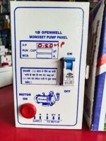 Single Phase 0.50 HP Openwell Monoset Pump Motor Panel