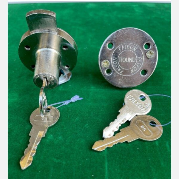 Falkon Round DT Drawer Locks Multipurpose Pack of 12