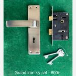 Falkon Door Ky Set Locks Grand Iron Pack of 2