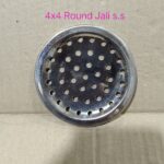 4x4 Round Jali S.S Pack of 12