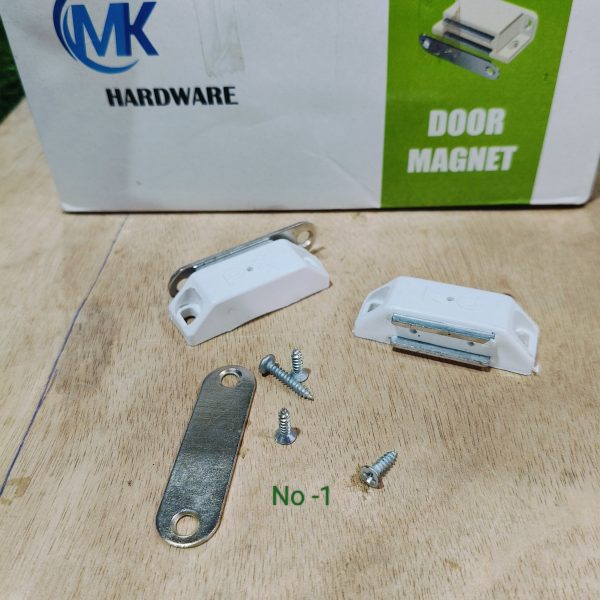 Door Magnet no.1 white pack of 80
