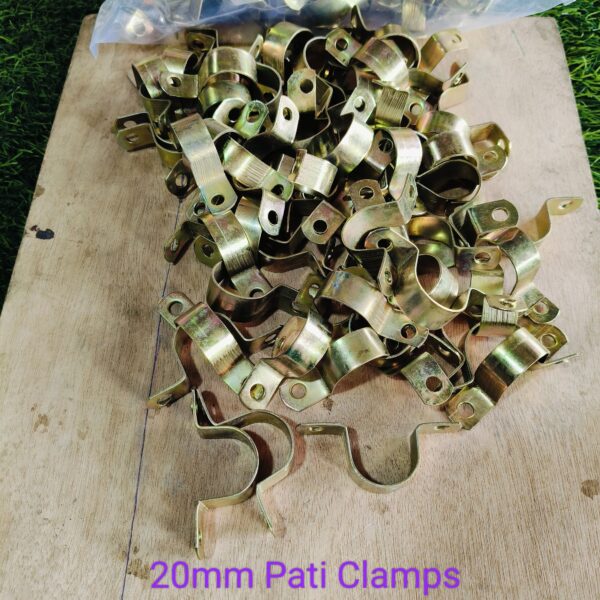 20mm Pati Clamps 3/4" Pipe Fitting Packet Of 144