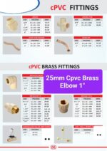 25mm Brass Elbow Cpvc 1" Pack of 25 - Image 2