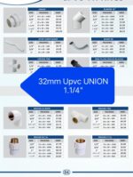 32mm Upvc Union 1.1/4" Pack of 15 - Image 2