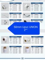 50mm Upvc Union 2" Pack of 05 - Image 2