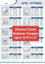 20mm x 15mm Coupler Upvc Redu. 3/4x1/2" Socket Jointing Pack of 60 - Image 2
