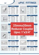 25mm X 20mm Coupler Upvc Redu. 1X3/4" Socket Jointing Pack of 50 - Image 2