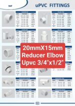 20mm X 15mm Elbow Upvc Redu. 3/4x1/2" Pack of 50 - Image 2