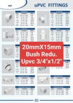 20mm X 15mm Bush Upvc 3/4x1/2" Pack of 100 - Image 2