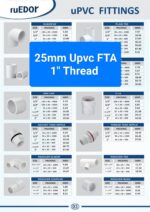 25mm FTA Upvc 1" Pack of  40 - Image 2