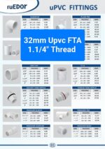 32mm FTA Upvc 1.1/4" Pack of 25 - Image 2