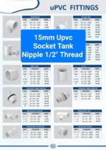 15mm Upvc Tank Nipple Socket 1/2" Pack of 50 - Image 2