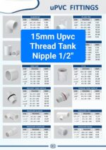 15mm Upvc Thread Tank Nipple 1/2" Pack of 100 - Image 2