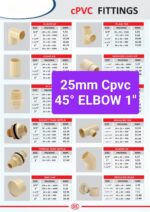25mm 45° Elbow Cpvc 1" Pack of 50 - Image 2