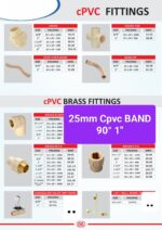 25mm Cpvc BAND 90° 1" Pack of 10 - Image 2