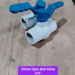20mm Upvc Ball Valve P.P Low 3/4"
