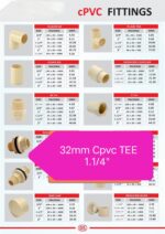 32mm Tee Cpvc 1.1/4" Pack of 25 - Image 2