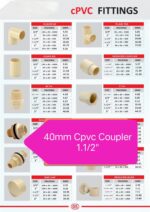 40mm Coupler Cpvc 1.1/2" Socket Pack of 25 - Image 2