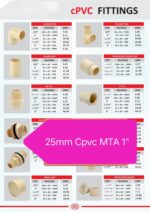 25mm MTA Cpvc 1" Pack of 50 - Image 2