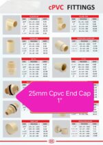 25mm End Cap Cpvc 1" Pack of 100 - Image 2