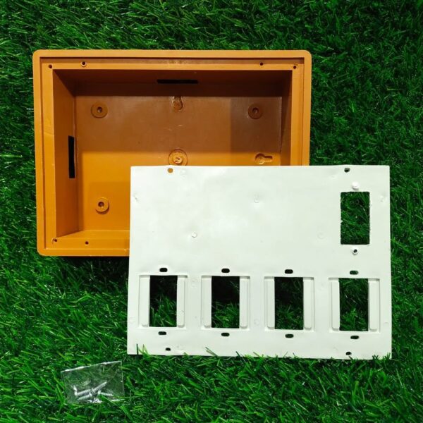 6x8 5way Pvc Open Switch Board Pack of 20