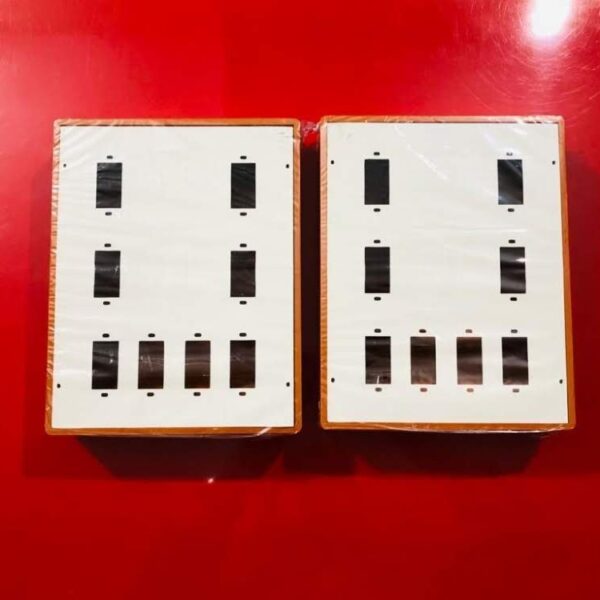 8X10 8way Pvc Open Switch Board Pack of 10
