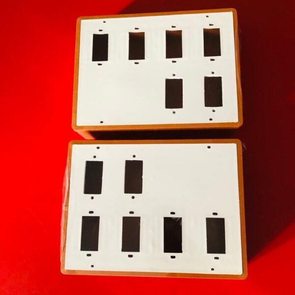 6x8 6way Pvc Open Switch Board Pack of 20