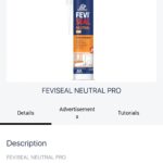 FEVISEAL NEUTRAL PRO White Silicon 280 ml Pack of 24