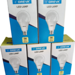 Oreva 9 Watt LED Bulb White Pack of 100
