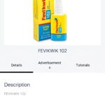 Fevi Kwik 102 Extra Fast Pack of 10 box